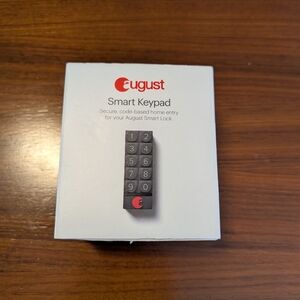 August Smart Keypad AUG-AK01-M01-G01 New Open Box Complete